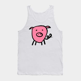 Cute Pig Tank Top